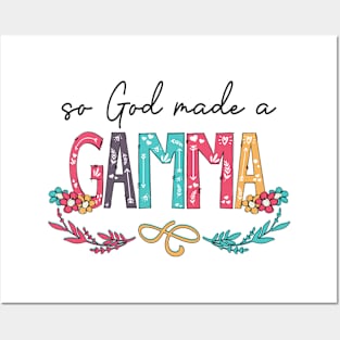 So God Made A Gamma Happy Mother's Day Posters and Art